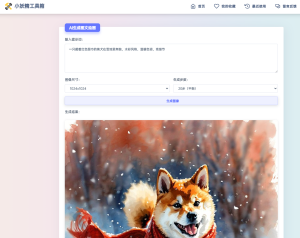 适用于彩虹工具箱程序的AI生成图文绘画插件工具-副业项目资源网