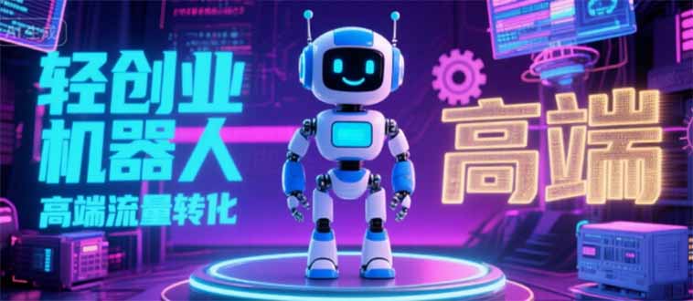 2025 独立玩家必看：机器人 IP 流量转化新玩法，N 粉变现高效路径揭秘-副业项目资源网