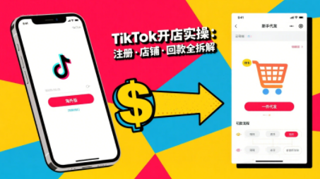 大熊跨境·TikTok从开店到投流的进阶课-副业项目资源网