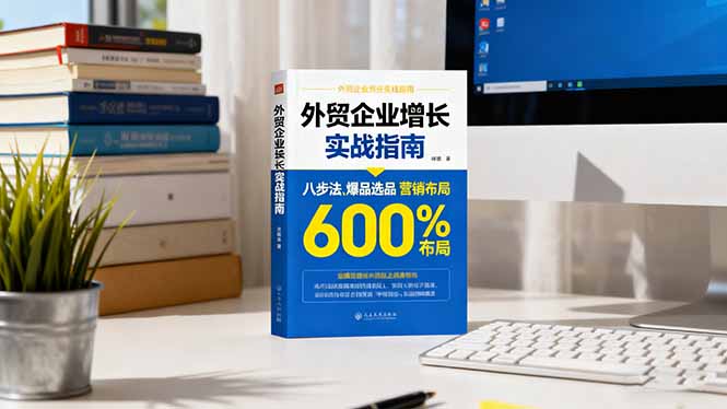 外贸企业增长实战指南，八步法、爆品选品、营销布局，业绩增长300%-副业项目资源网